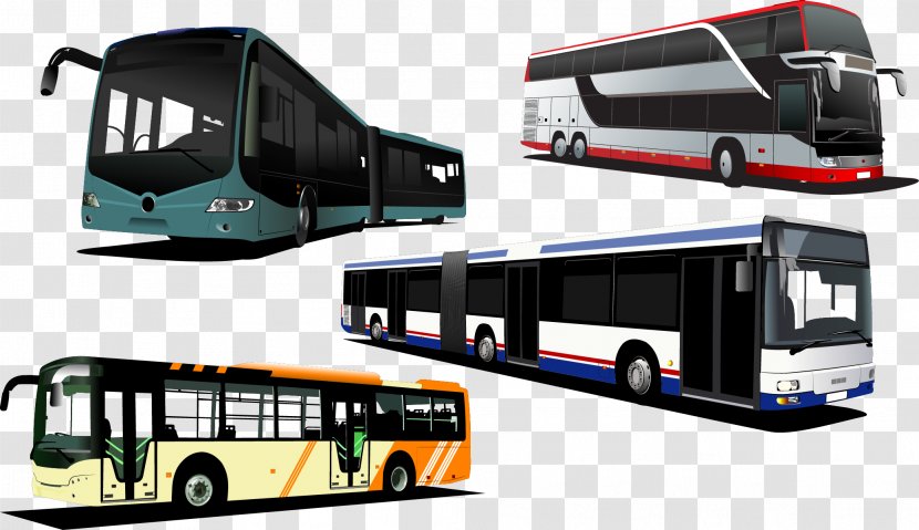Bus Cdr Royalty-free Clip Art - Tour Service - Vector Transparent PNG