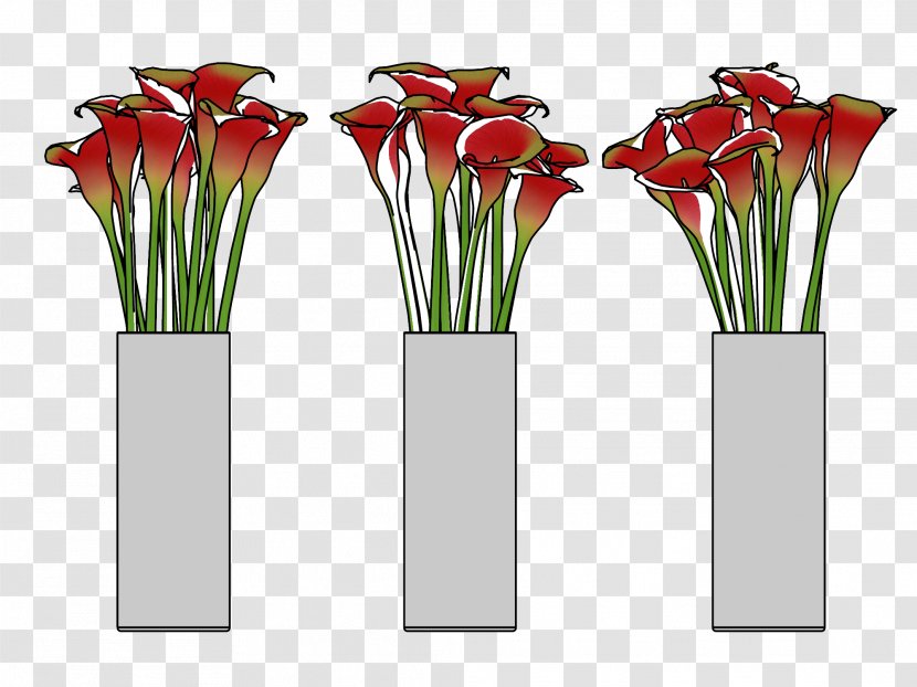 Floral Design Vase Cut Flowers - Plant Stem Transparent PNG