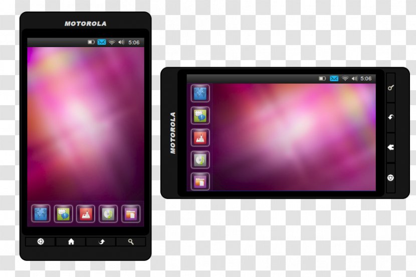 Smartphone Feature Phone Mobile Phones Unity Ubuntu - User Interface Transparent PNG