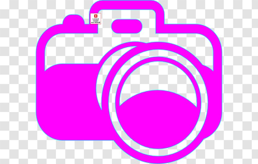 Photographic Film Camera Photography Clip Art - Magenta Transparent PNG