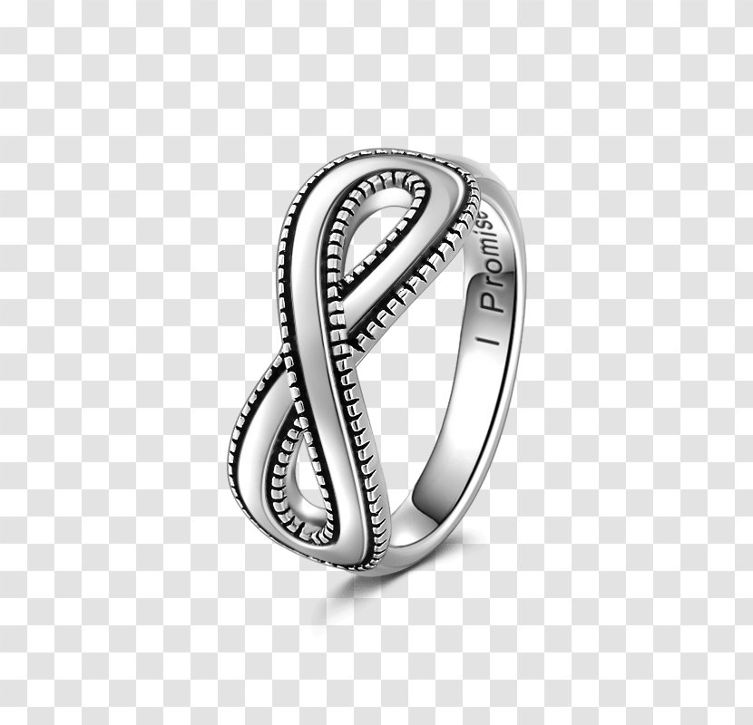 Wedding Ring Silver Earring Jewellery - Bracelet - Infinity Knot Transparent PNG
