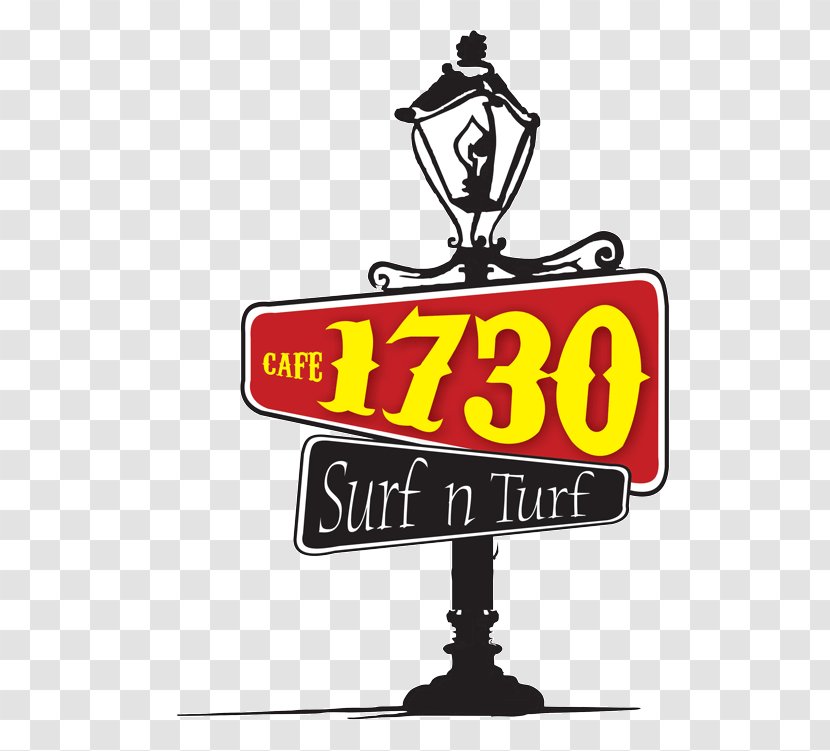 Cafe 1730 Logo Brand Road Traffic Sign - Signage Transparent PNG