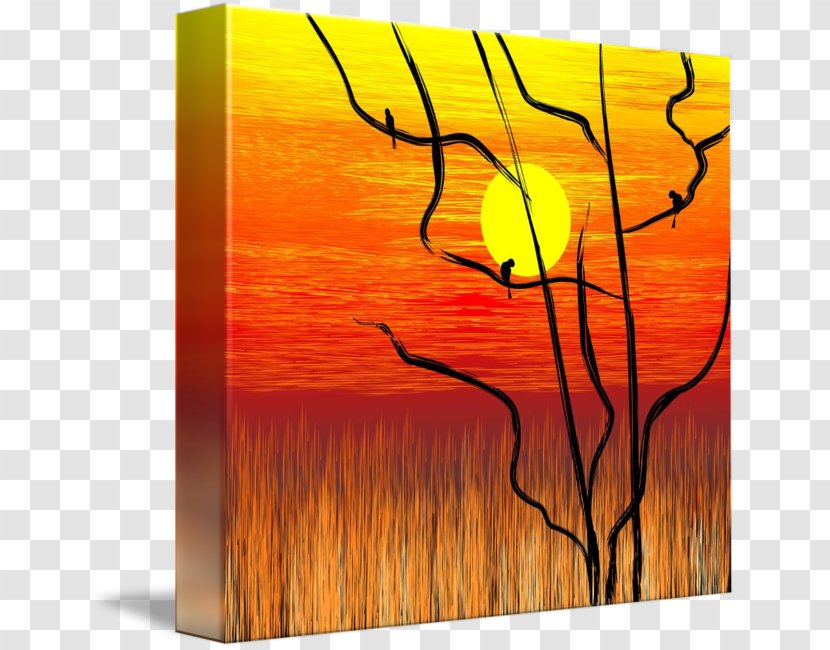 Digital Painting Drawing Photography - Flower - Sunset Transparent PNG