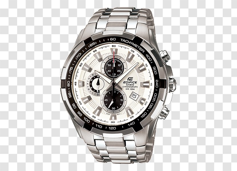 Casio Edifice EF-539D Watch Chronograph - Tachymeter Transparent PNG