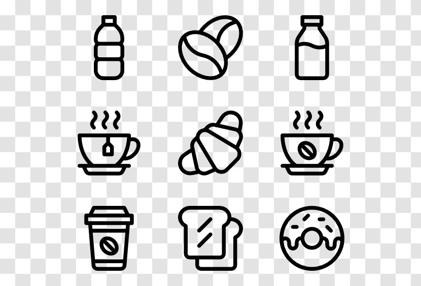 Christmas - Line Art - Coffee Pack Transparent PNG