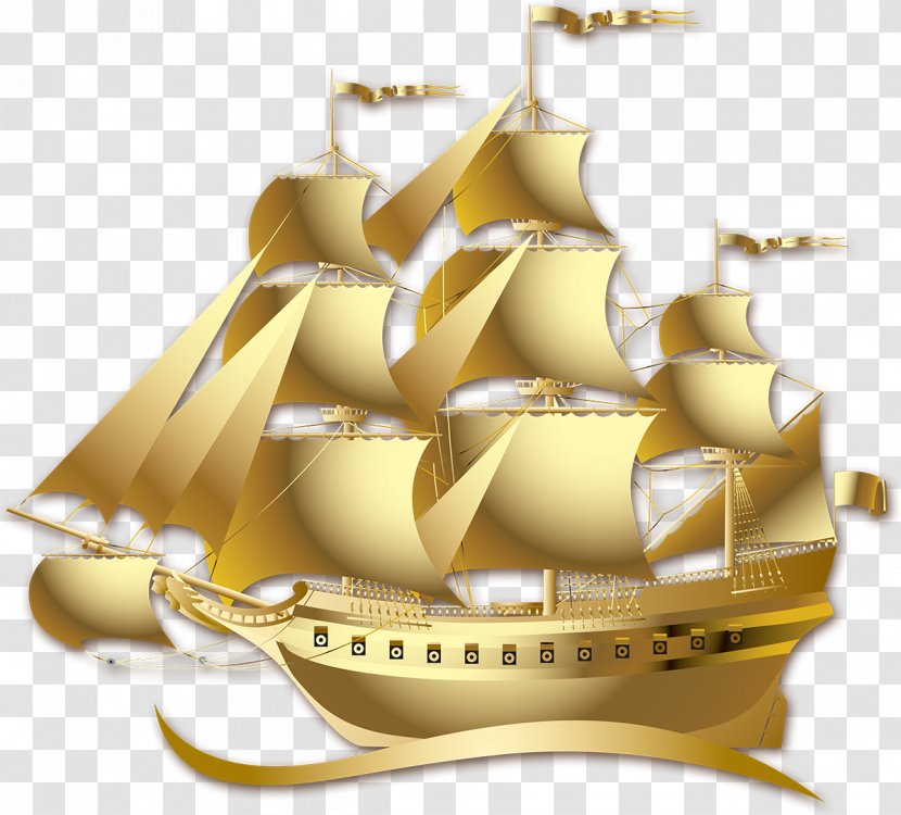 Sailing Ship Web Browser Clip Art - Barque - Sandal Transparent PNG