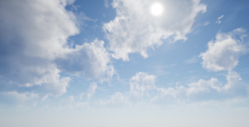 Unreal Engine 4 Sky Cloud Horizon Atmosphere Of Earth - Sphere Transparent PNG