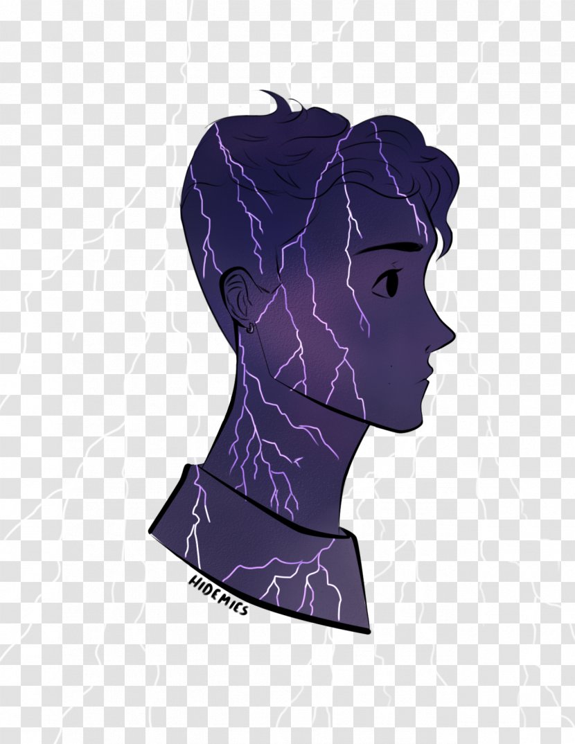 Illustration Cartoon Character Purple Headgear - Fiction - Group Blue Aesthetic Tumblr Themes Transparent PNG