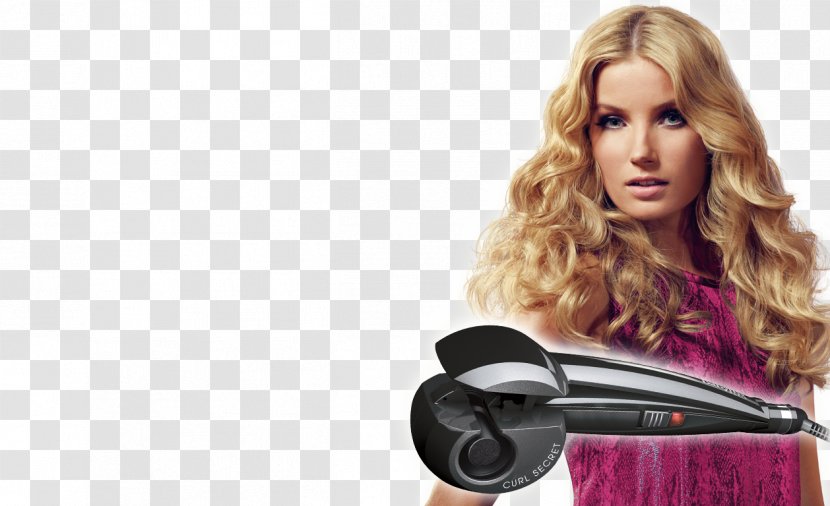 Hair Iron BaByliss Curl Secret 2667U Straightening Roller Transparent PNG