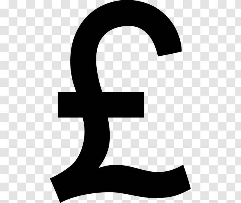 Pound Sign Sterling Currency Symbol Clip Art Transparent PNG