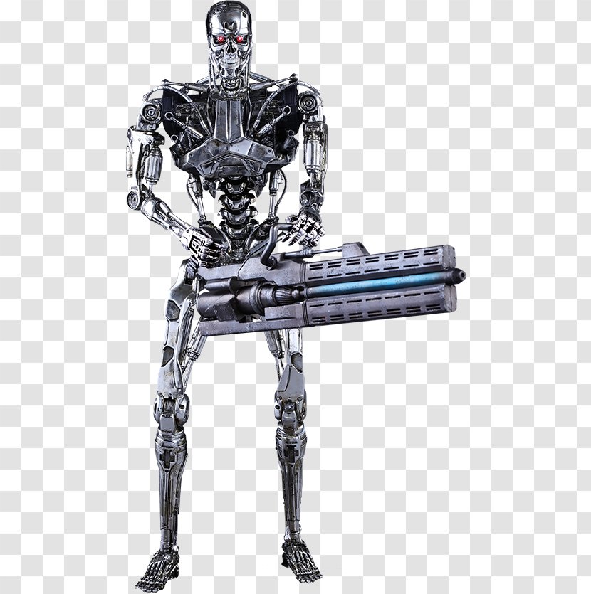 The Terminator Skynet Endoskeleton Hot Toys Limited - Robot Transparent PNG