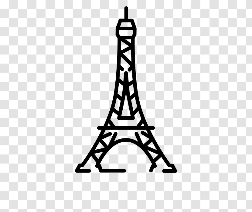 Eiffel Tower Champ De Mars Arc Triomphe Sacré-Cœur, Paris - Coloring Book Transparent PNG