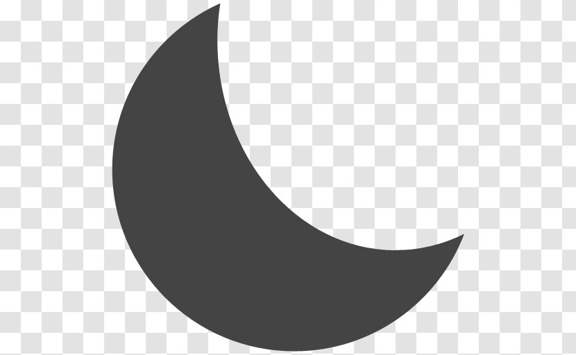 Moon Bounce Icon - Monochrome - Black Transparent PNG
