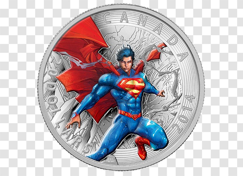 Superman Canada Royal Canadian Mint Coin Comic Book Transparent PNG