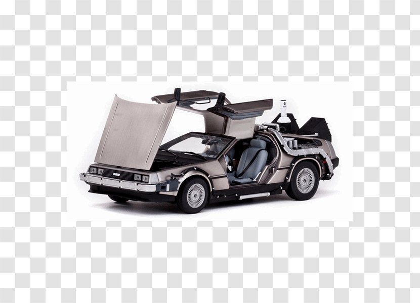 DeLorean DMC-12 Car Time Machine Motor Company Back To The Future - Vehicle Transparent PNG