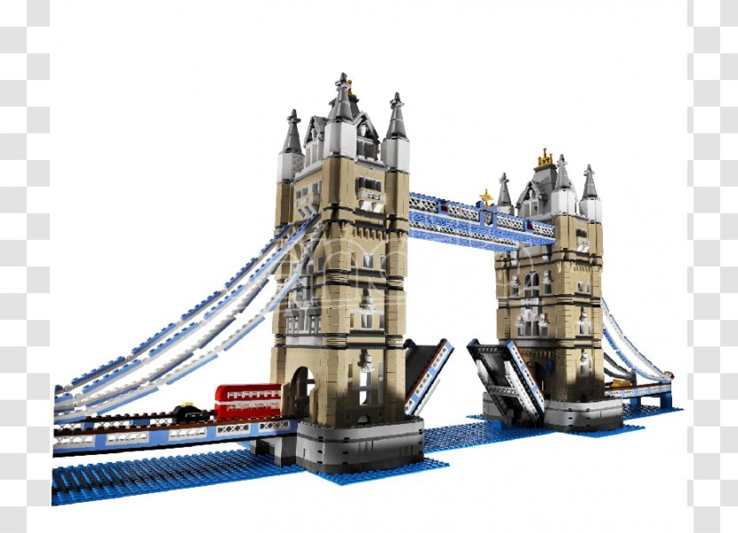 LEGO 10214 Creator Tower Bridge Amazon.com Building World Landmarks - The London BridgeToy Transparent PNG