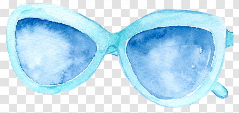 Goggles Sunglasses Blue Transparent PNG