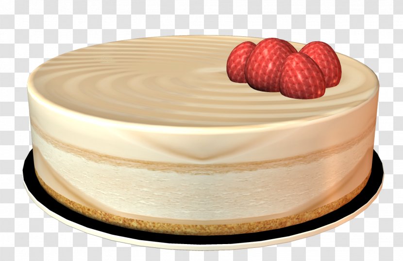 Cheesecake Mousse Bavarian Cream Torte - Food - Cake Transparent PNG