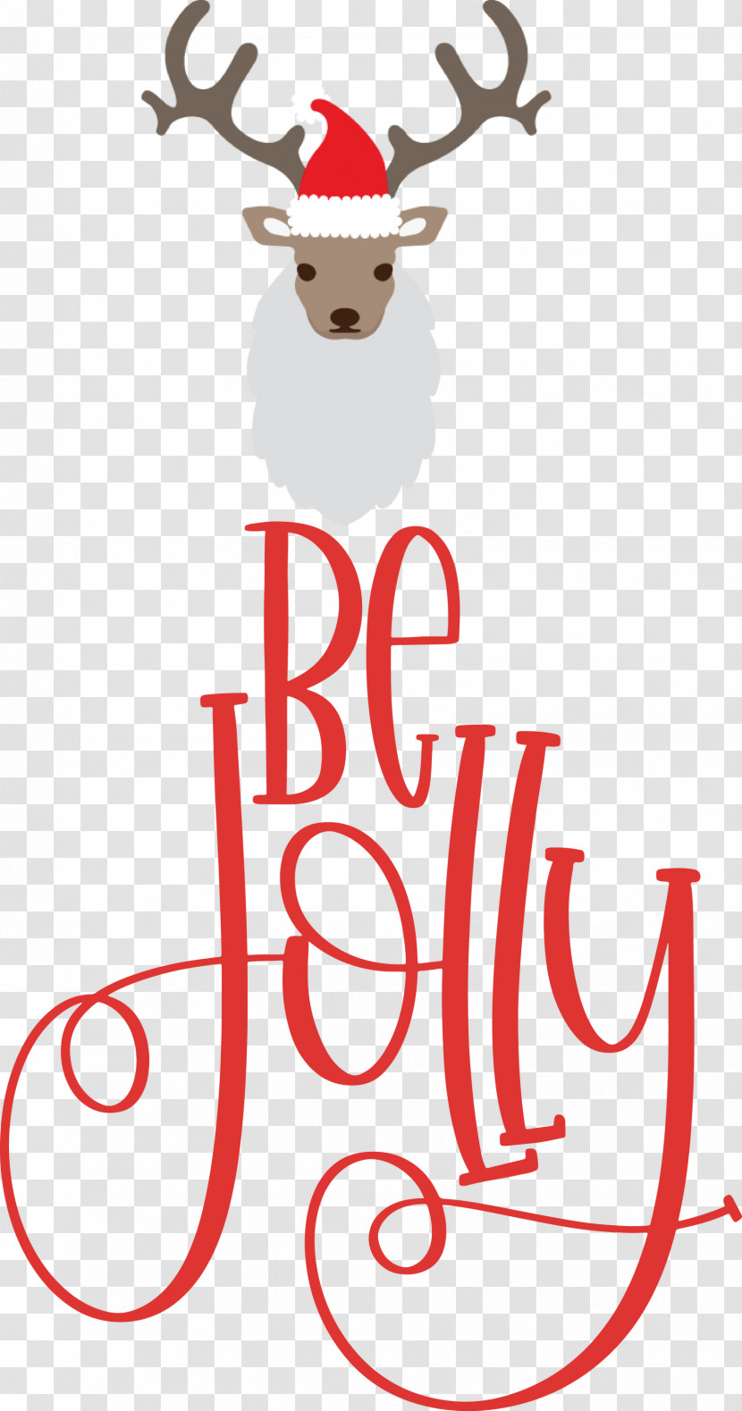Be Jolly Christmas New Year Transparent PNG