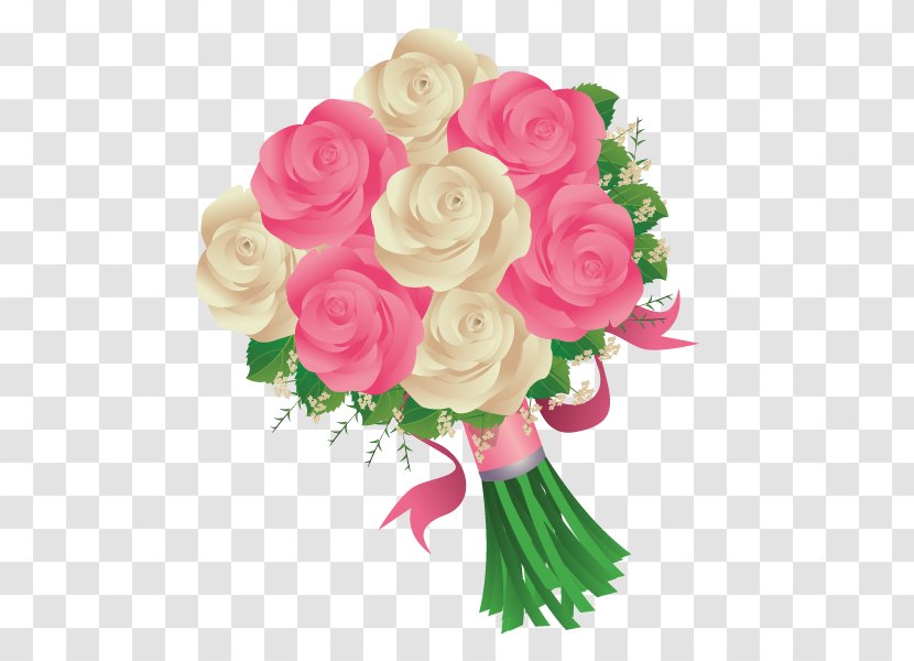 Flower Bouquet Wedding Cut Flowers Floral Design - Peach Transparent PNG