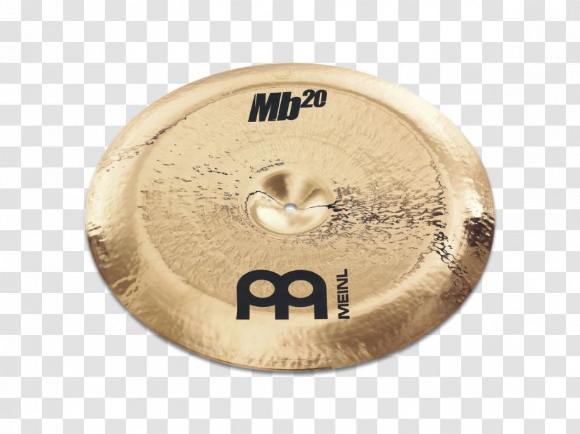 Hi-Hats Meinl Percussion Crash Cymbal China - Flower - Drums Transparent PNG