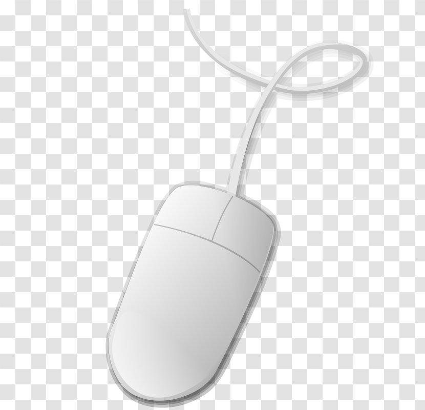 Computer Mouse Input Device - White Transparent PNG