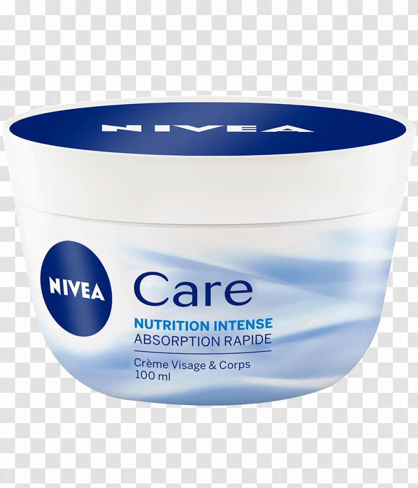 Cream Nivea Care Creme Beiersdorf NIVEA Smooth Milk Intensive Pflege - Milliliter - Logo Transparent PNG