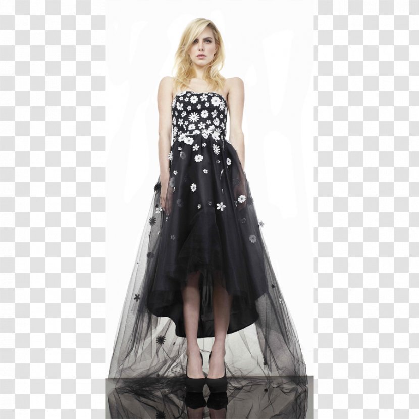 Little Black Dress Eva Sayville Este & Chlo Fashion - Flower Transparent PNG