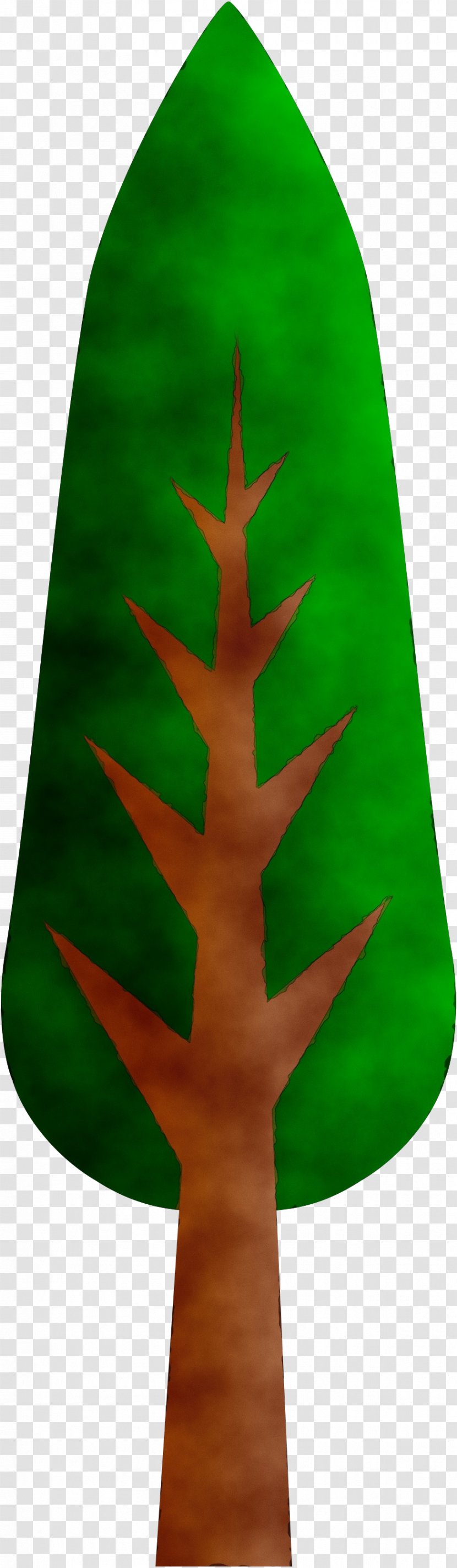 Green Leaf Tree Plant - Watercolor Transparent PNG