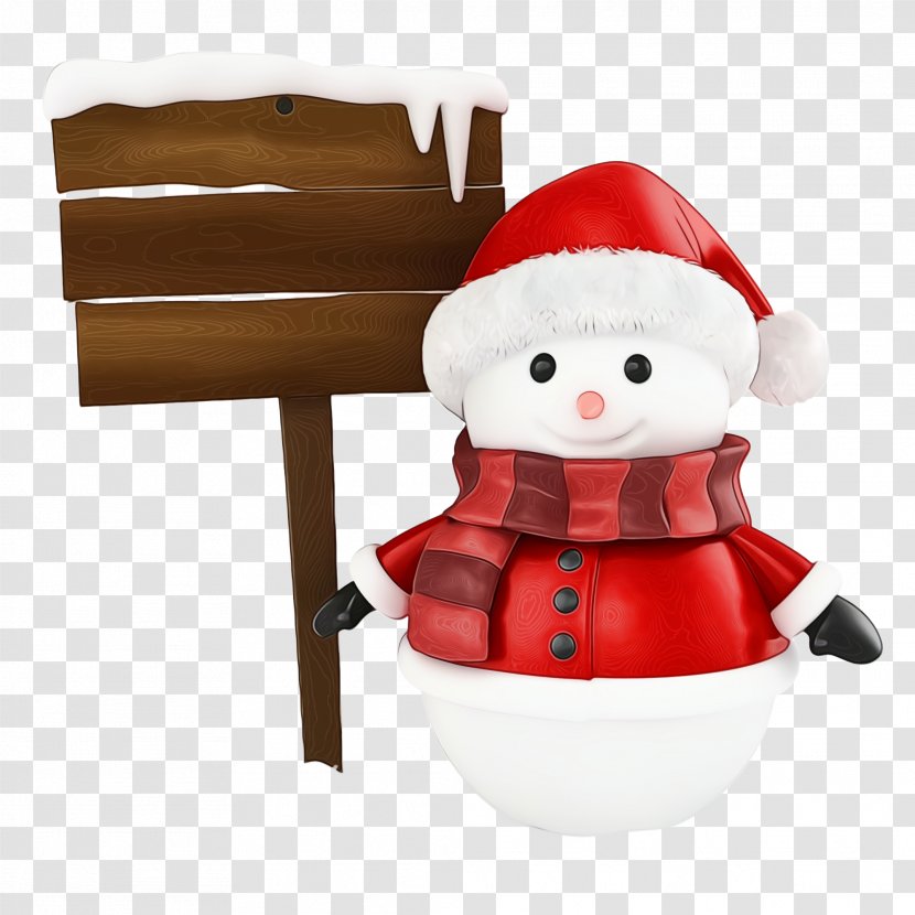 Santa Claus - Snowman - Toy Transparent PNG