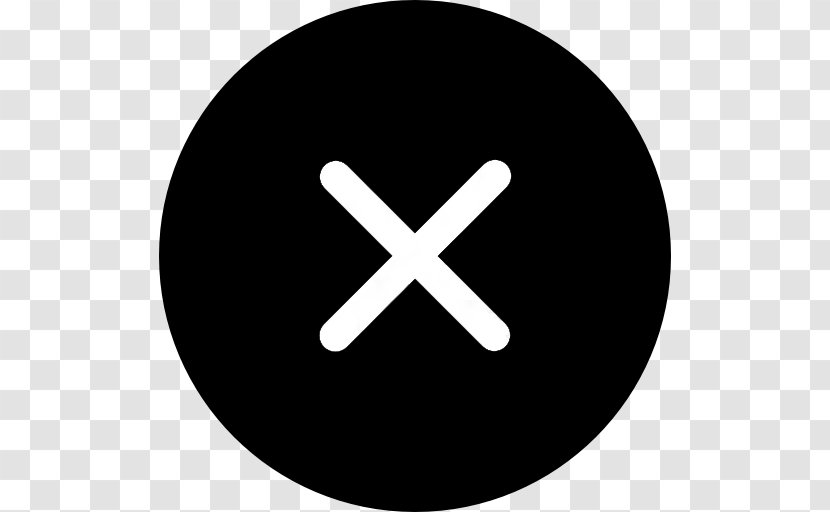 Symbol - Delete Button Transparent PNG