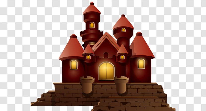 Clip Art - Free Content - Hand-drawn Cartoon Toy Castle Transparent PNG