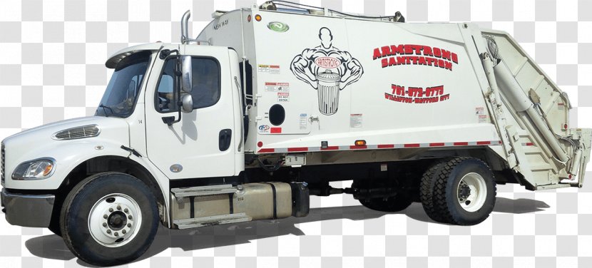 Car Armstrong Sanitation Truck Commercial Vehicle Motor - Waste Collection - Garbage Transparent PNG