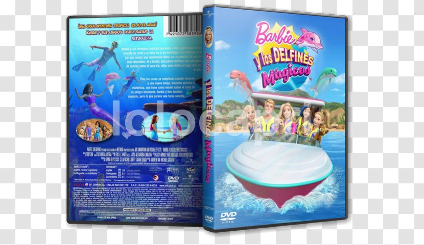 Barbie Advertising Plastic Water Text - In A Mermaid Tale - Dolphin Show Transparent PNG