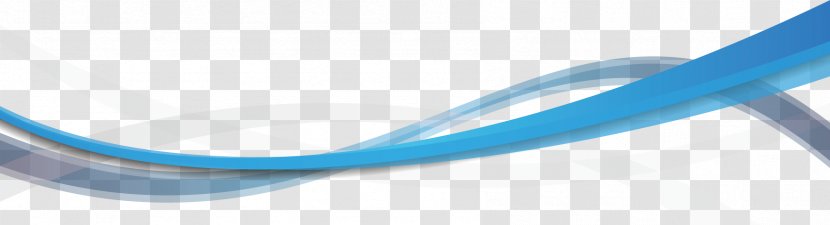Close-up Font - Cable - Vector Cartoon Blue Line Wavy Transparent PNG