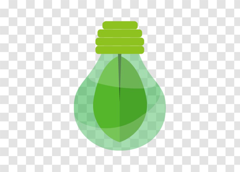 Light Renewable Energy Solar - Liquid - Vector Green Bulb Transparent PNG