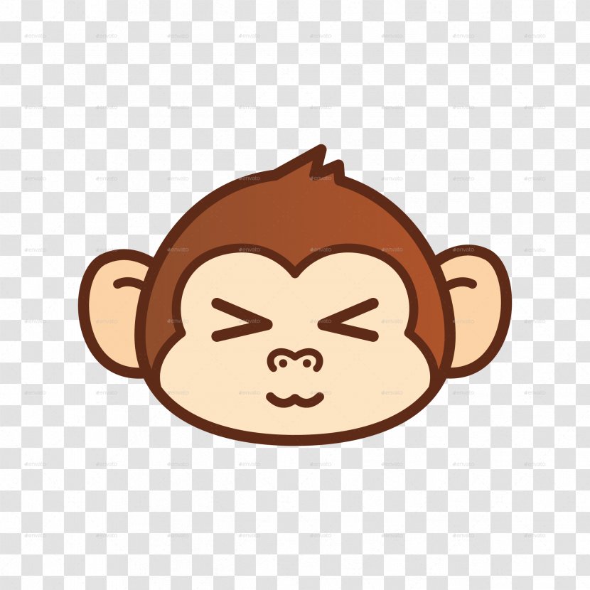 Emoticon Monkey Emoji Transparent PNG