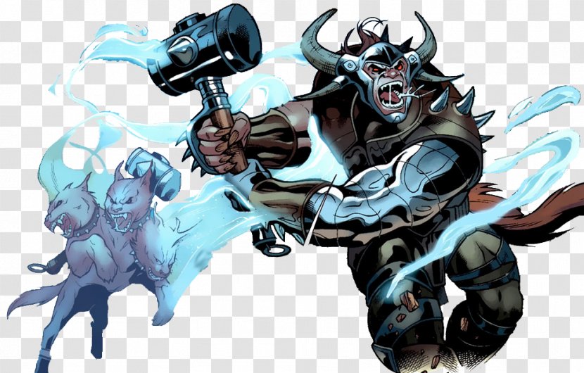 Iron Man Thor Marvel Comics Comic Book Cerberus - Loki Transparent PNG