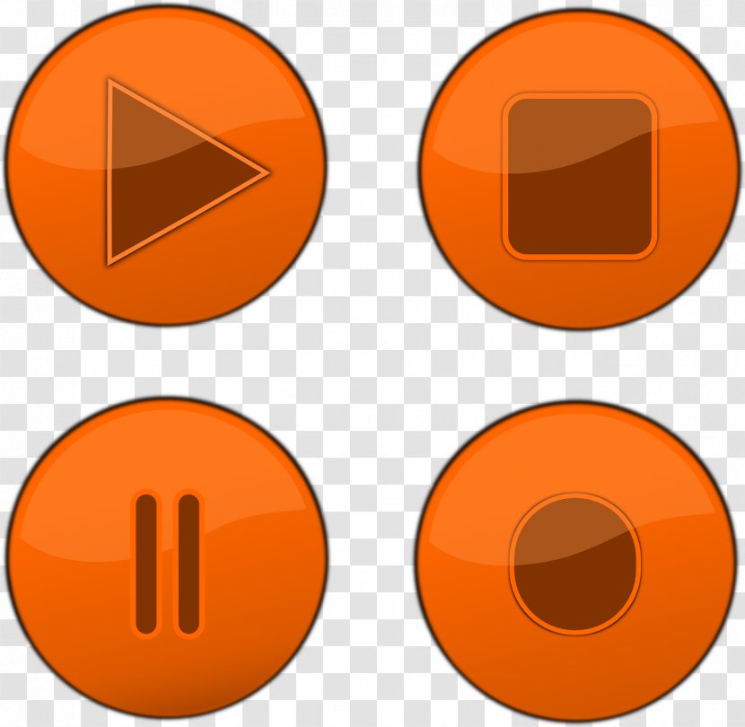 Button Download Clip Art - Multimedia - Buttons Transparent PNG