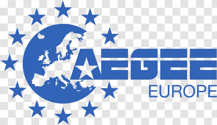 Association Des États Généraux Étudiants De L'Europe Logo Brussels AEGEE-Yerevan Student - Text Transparent PNG