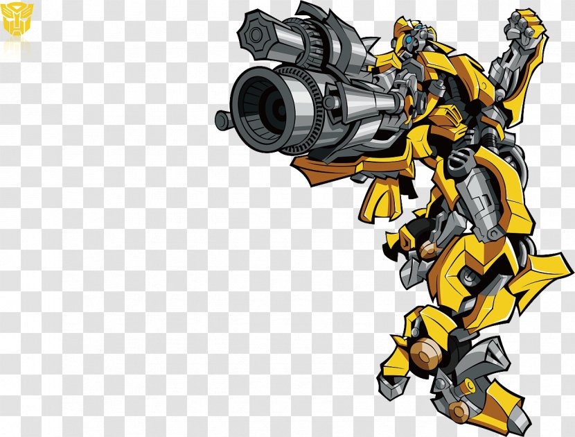 Optimus Prime Bumblebee Transformers Iron-on Image - Megatron - Cartoon Bumble Bee Transparent PNG