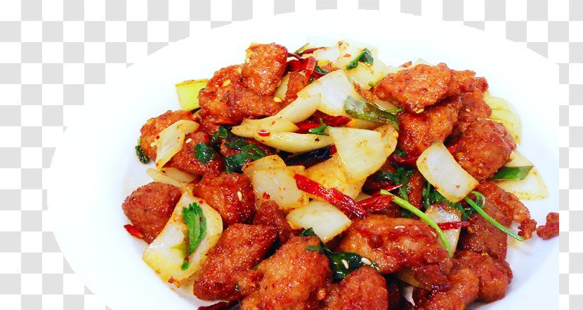 Chicken 65 Sweet And Sour Pakora Vegetarian Cuisine Meatball - Sichuan Pepper Transparent PNG