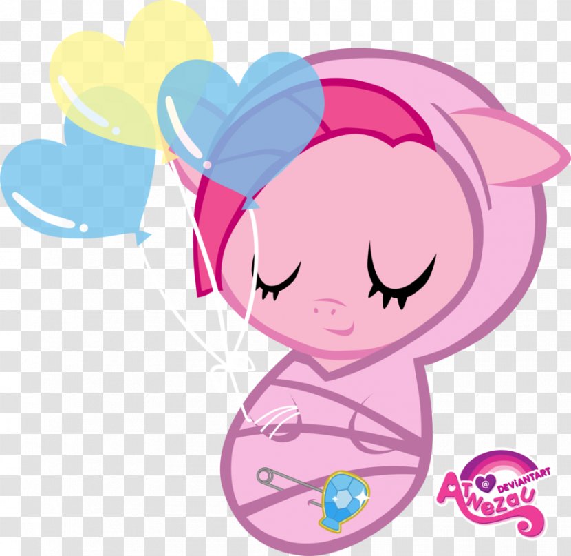 Pinkie Pie Fluttershy Rainbow Dash Twilight Sparkle Applejack - Flower - Baby's Breath Transparent PNG