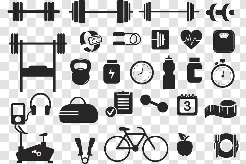 Fitness Centre Kettlebell Physical Exercise - Brand - Vector Equipment Icon Transparent PNG