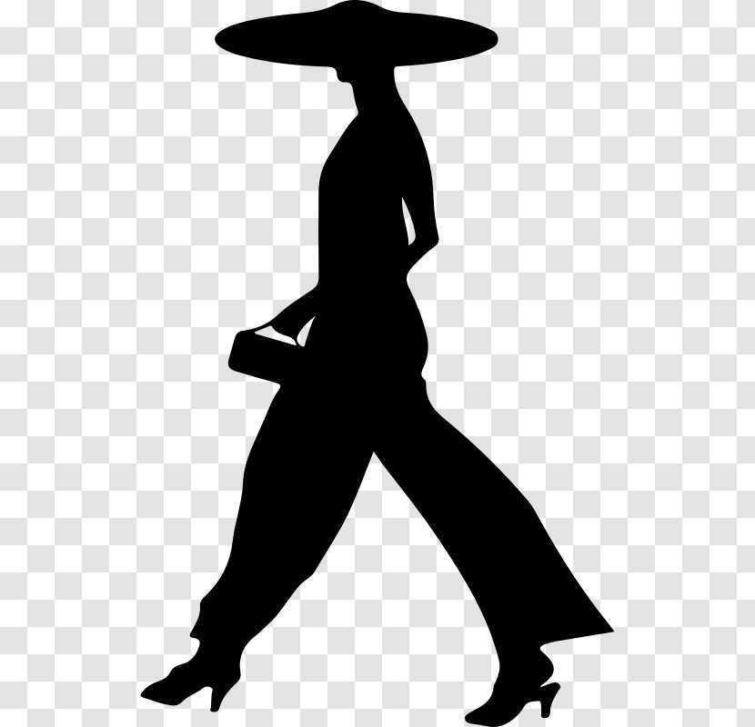 Silhouette Female Clip Art - Joint Transparent PNG