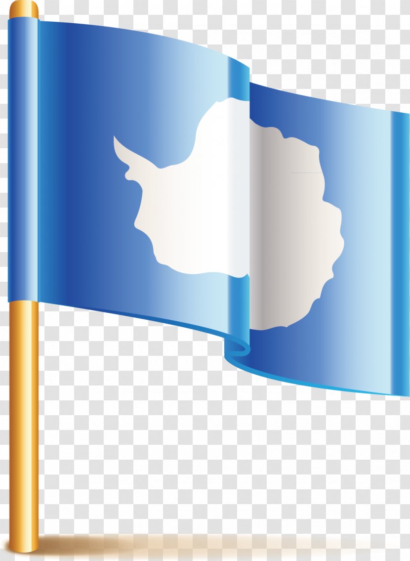 Flag - Banner - Blue Transparent PNG
