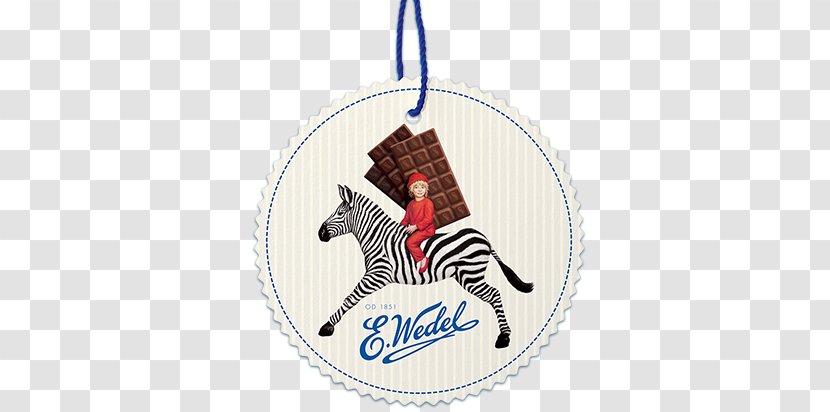 Chłopiec Na Zebrze E. Wedel Advertising Bieg Wedla 2018 Brand - Christmas Decoration - Chocolate Transparent PNG