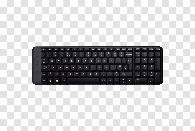 Computer Keyboard Mouse Logitech K230 Wireless - K270 Transparent PNG