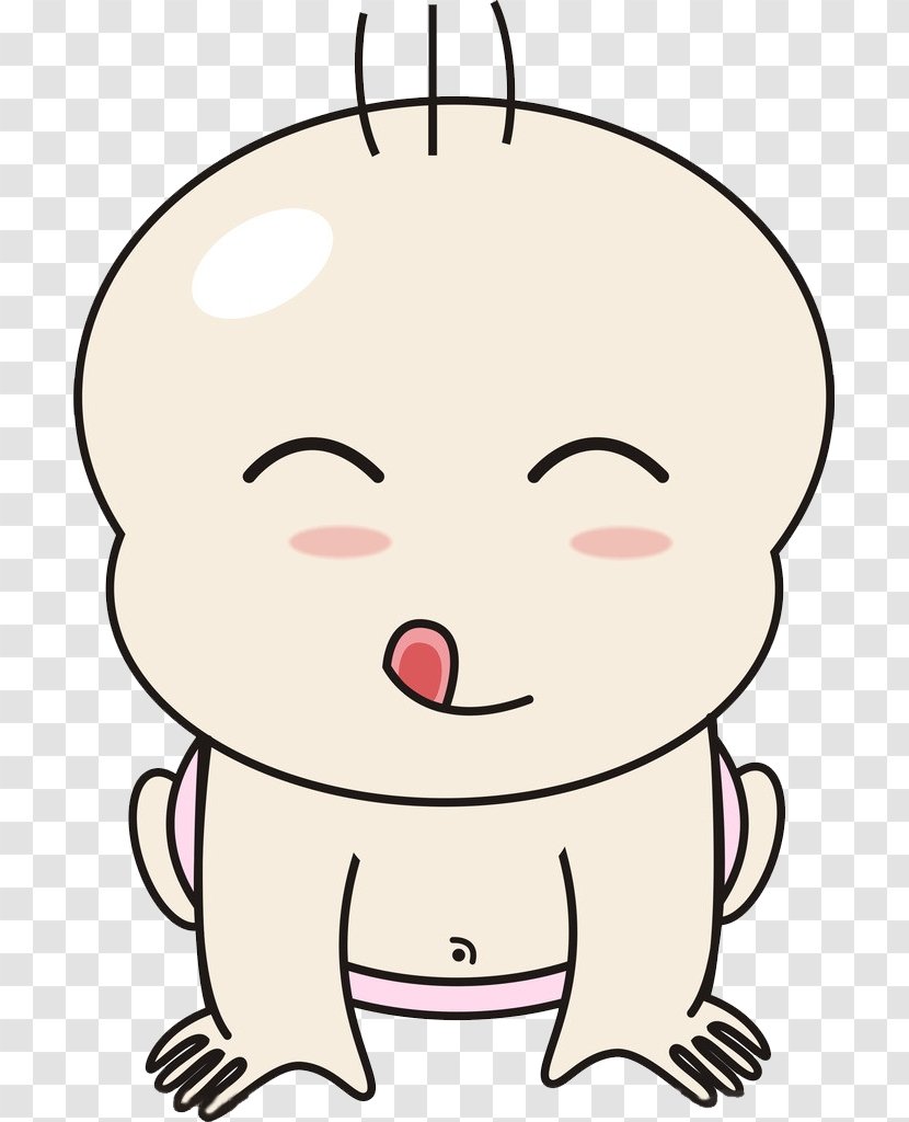 Child Cartoon Infant Smile - Frame - Baby Transparent PNG