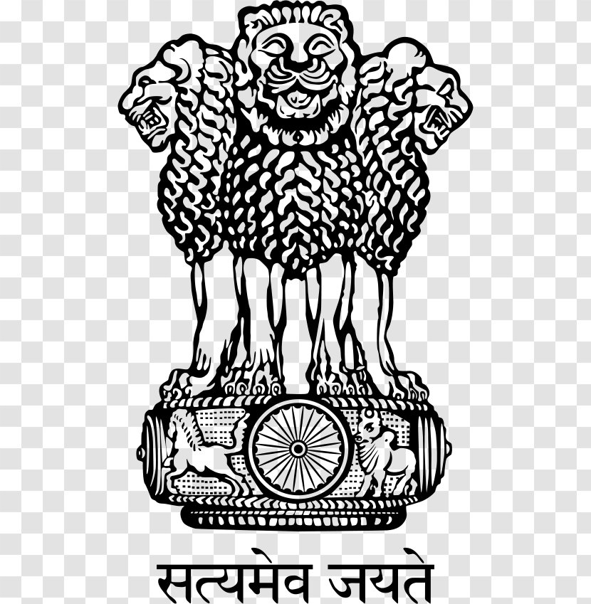 Sarnath Lion Capital Of Ashoka Pillars State Emblem India National Symbols - Frame - Symbol Transparent PNG